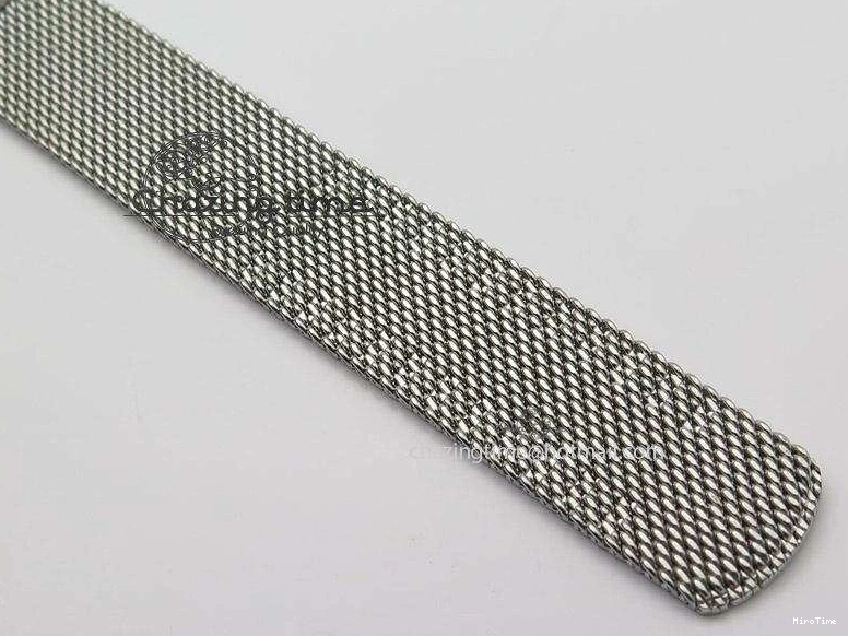 MIROTIME 0130 Portofino SCHAFFHAUSEN SS MKF 1:1 Best Edition White Dial On Mesh Bracelet A TravelReady 7341